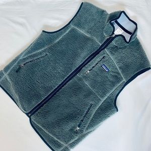 Patagonia Men’s Vest Retro Pile Gray Size L